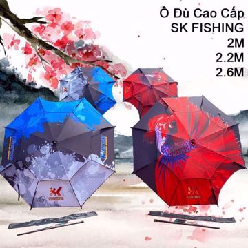 Ảnh của Ô Dù Cá KOI Biển Xanh 2 Tầng