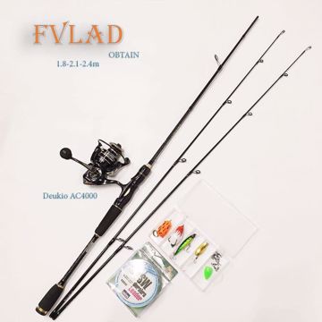 Ảnh của Bộ cần câu lure máy đứng FVLAD