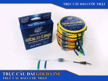 Ảnh của Trục câu đài săn hàng buộc sẵn GOLD LINE